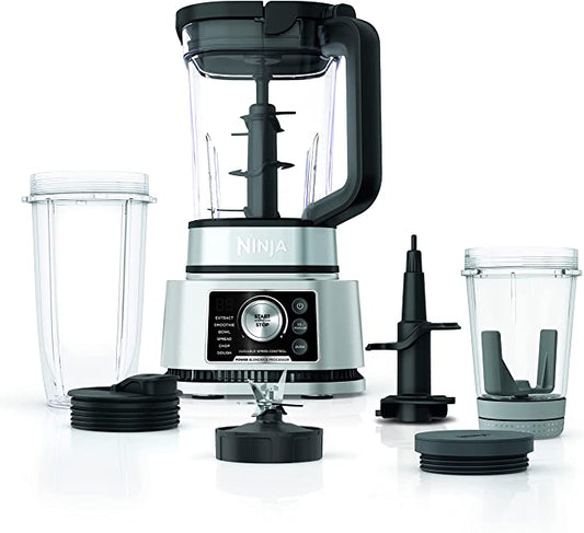 Ninja SS351 Foodi Power Blender & Processor System 1400 Watts(Refurbished)