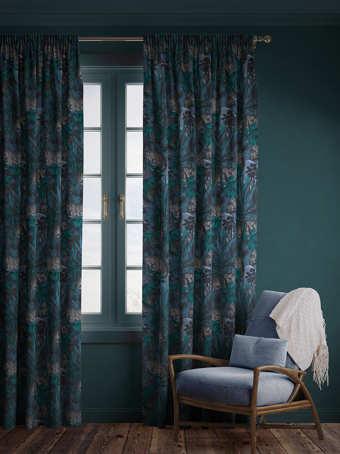 Nocturnal Faunacation Recycled Velvet Sample
