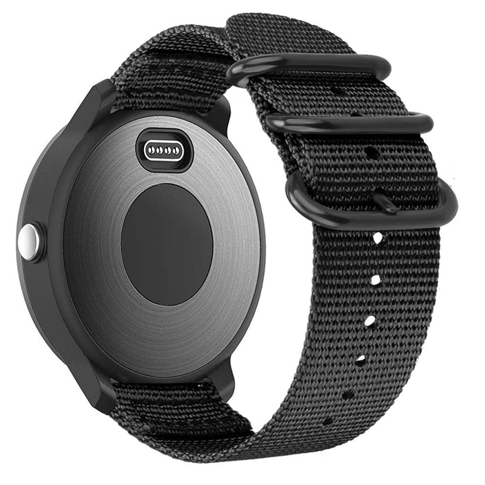 Nylon Watch Band for Garmin Vivoactive6/5/3, Garmin Venu Sq/Venu 2 Plus, Forerunner 165/55/645/245| Fintie