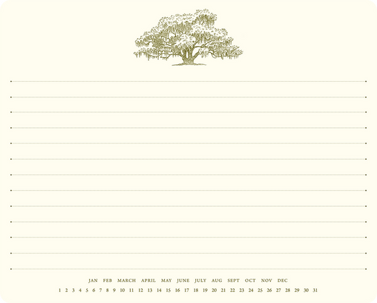 Oak Mousepad Notepad