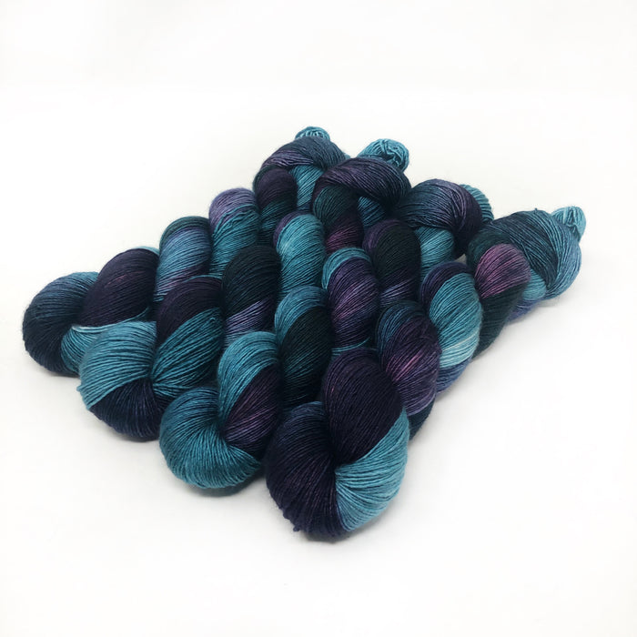 Ocean Depths - wholesale- 70/30 merino silk single ply