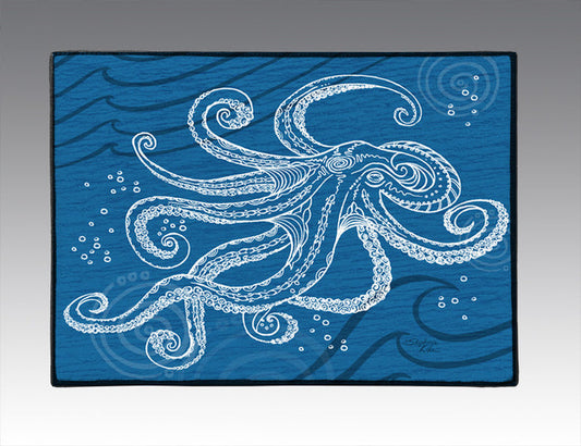 Octopus One Color Door Mat