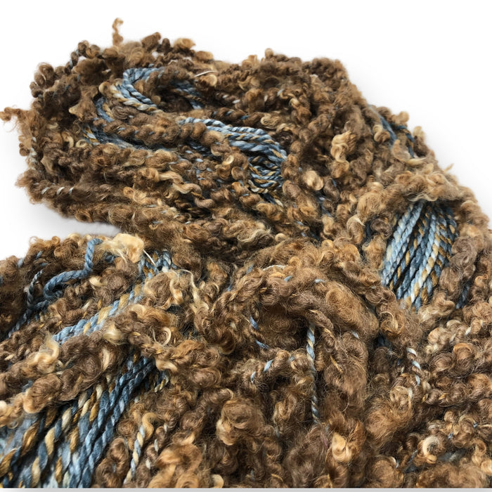 Odette - lockspun textured hand spun