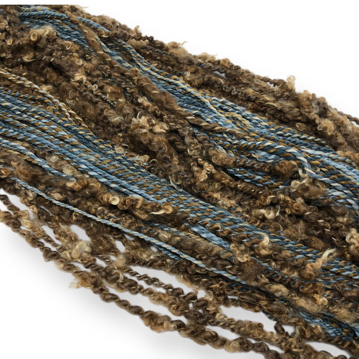 Odette - lockspun textured hand spun