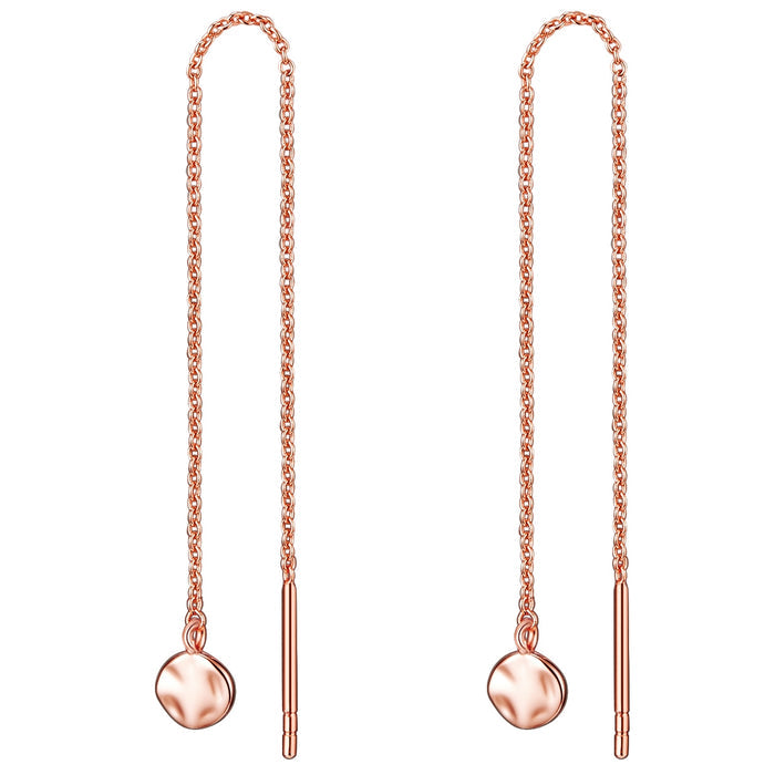 Ohrringe hängend roségold
