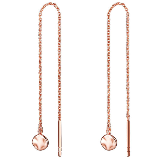 Ohrringe hängend roségold