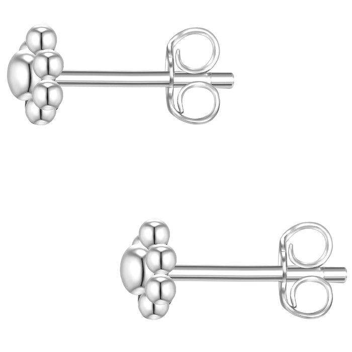 Ohrstecker silber Kugeln