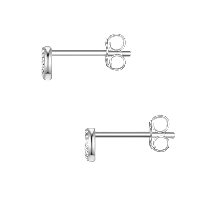 Ohrstecker Tiny Hearts mit Zirkonia