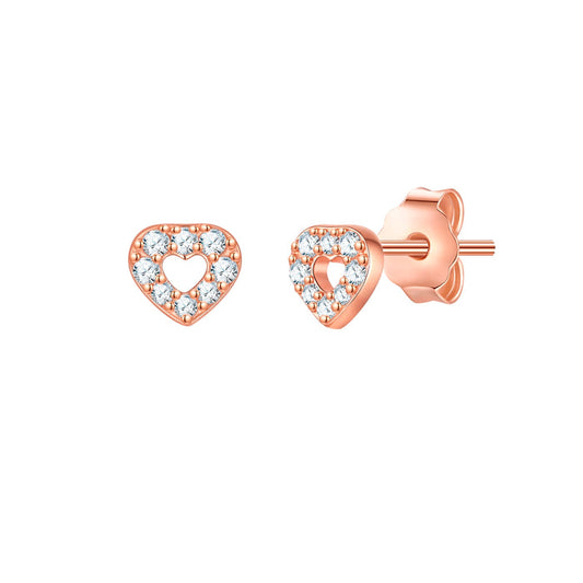 Ohrstecker Tiny Hearts Zirkonia