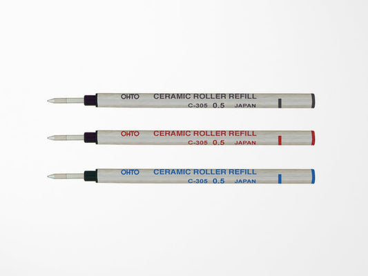 Ohto C-305P Ceramic Rollerball Pen Refill 0.5 mm