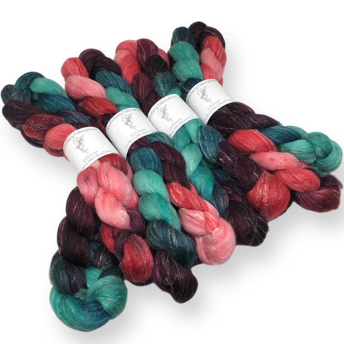 Old World Festivity - US grown Wool, Silk and Bast Fiber Blend