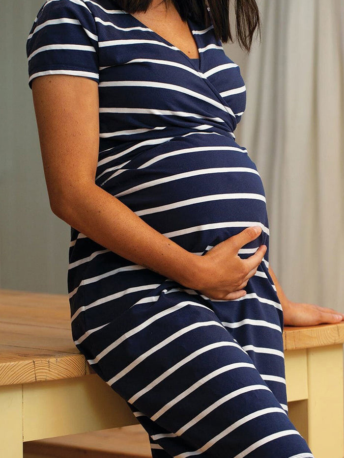 Ona Maternity & Nursing Wrap Dress