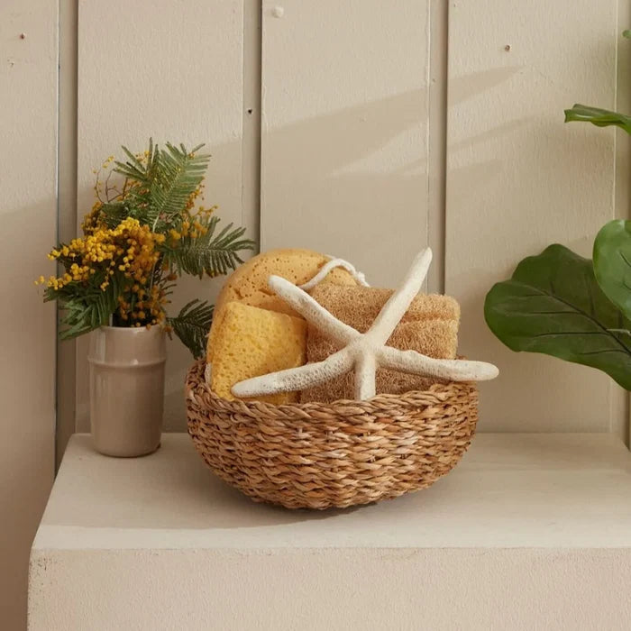 Panier Karaca Scatola Herbe de mer en osier, 25x11 cm