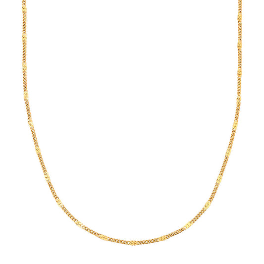 Panzerkette gelbgold