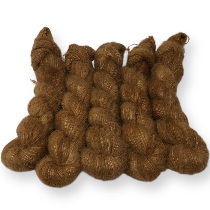 Pecan - Halo Silk Laceweight