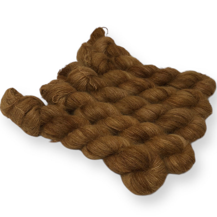 Pecan - Halo Silk Laceweight