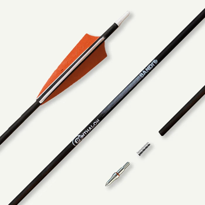 Penthalon Carbonpfeile Bandit Naturfedern 800