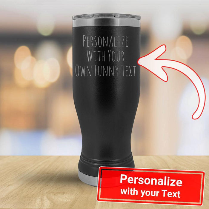 Personalize Own Funny Text - 20oz Boho Tumbler-KaboodleWorld