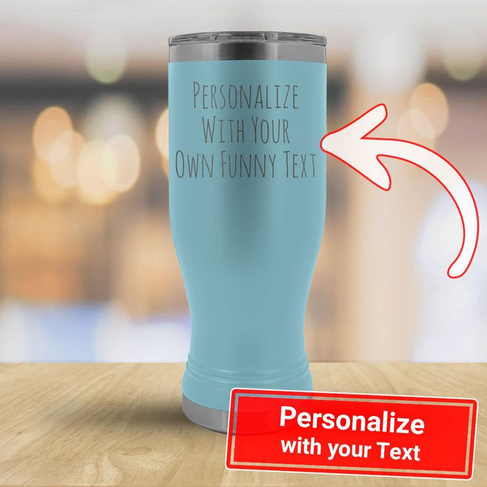 Personalize Own Funny Text - 20oz Boho Tumbler-KaboodleWorld
