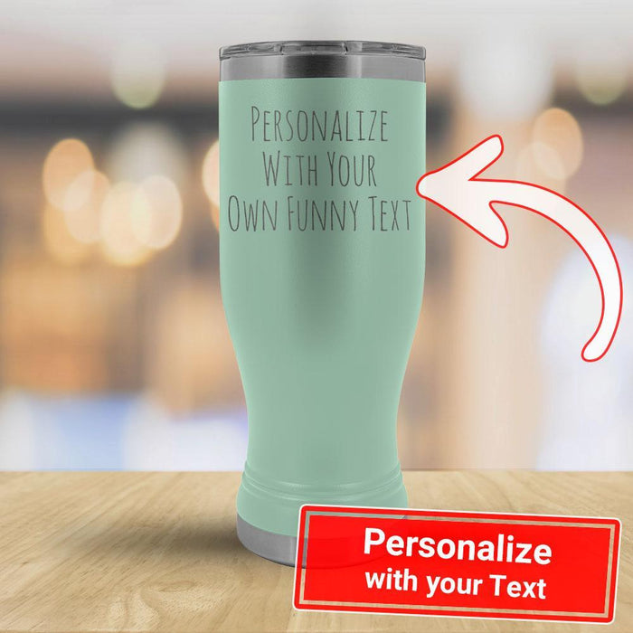 Personalize Own Funny Text - 20oz Boho Tumbler-KaboodleWorld