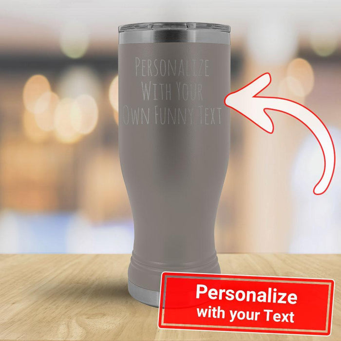 Personalize Own Funny Text - 20oz Boho Tumbler-KaboodleWorld