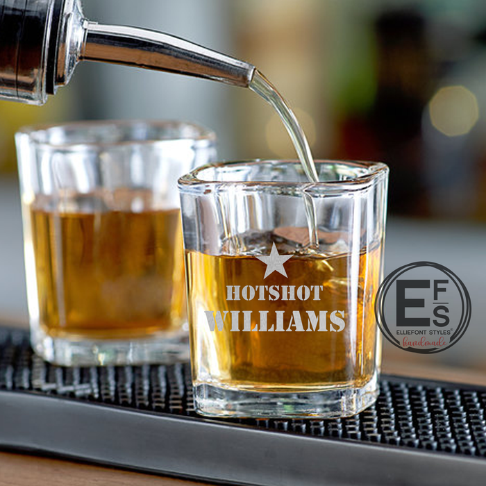 Personalized Engraved Shot Glass