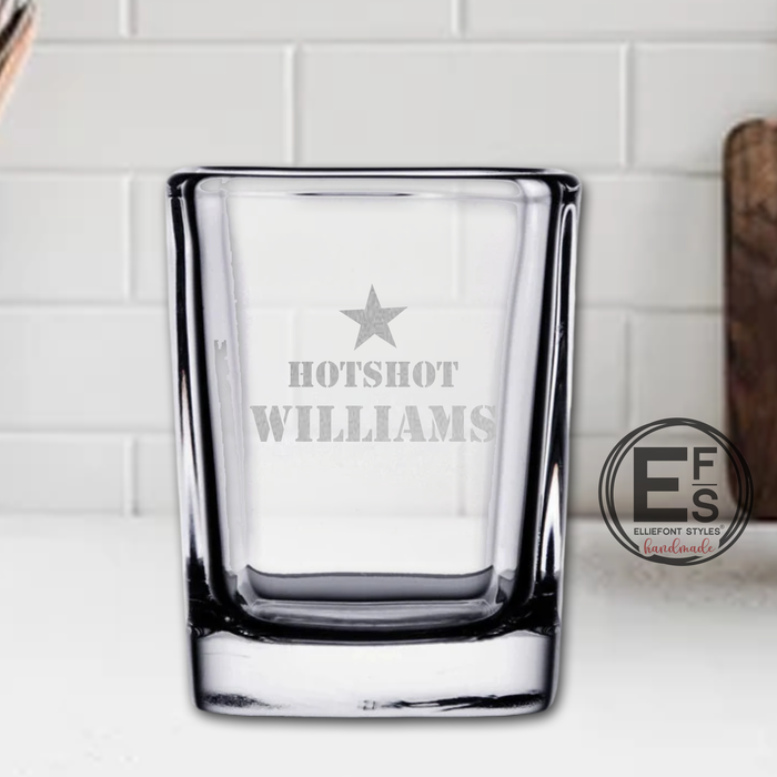 Personalized Engraved Shot Glass