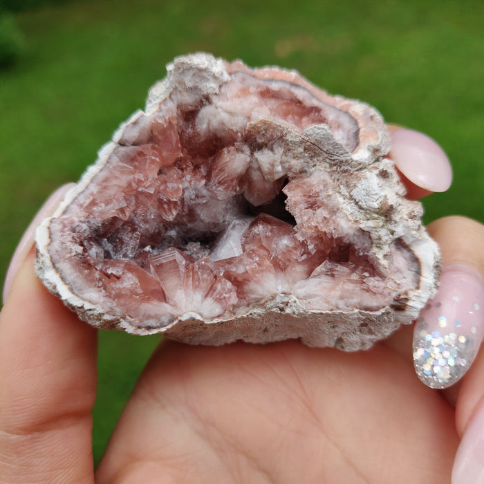 Pink Amethyst Geode  (#J2)