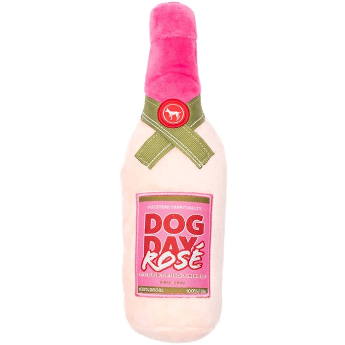 FuzzYard dog toys Pink Dog Day Rose' Plush Dog Toy
