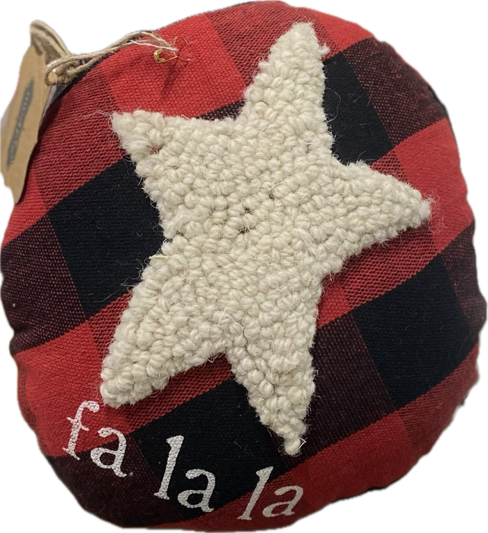 Plaid Mini Pillow
