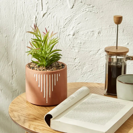 Plante Artificielle Karaca Home Simple Flower Pot, 23 cm