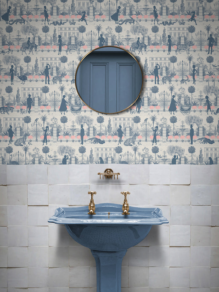 Portobello Parade Wallpaper Sample