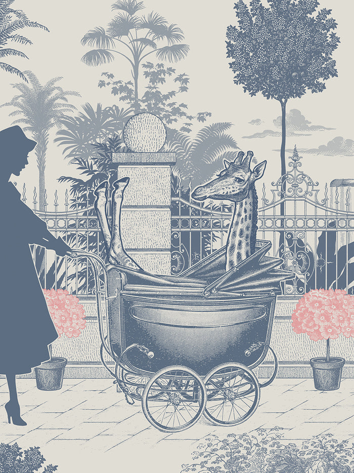 Portobello Parade Wallpaper Sample