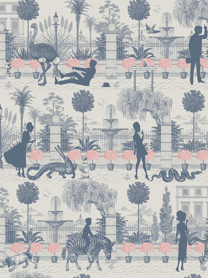 Portobello Parade Wallpaper Sample