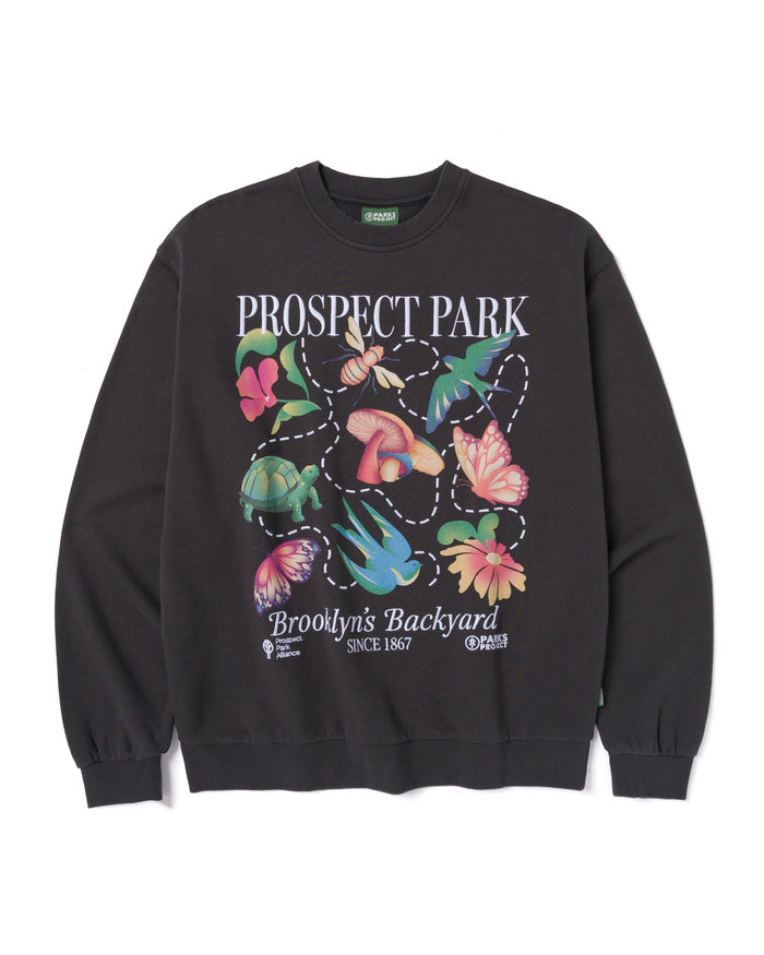 Shop Prospect Park Alliance x Parks Project Brooklyn's Backyard Crew | vintage-black