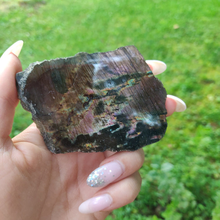 Purple Labradorite Slab (#J2) - Simply Affinity