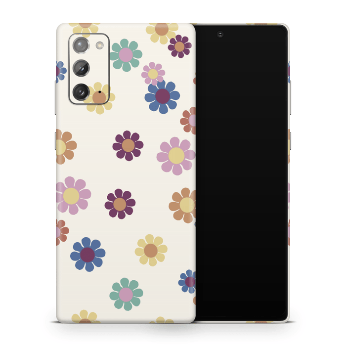 Rainbow Daisies Samsung Galaxy Note Decal Skins