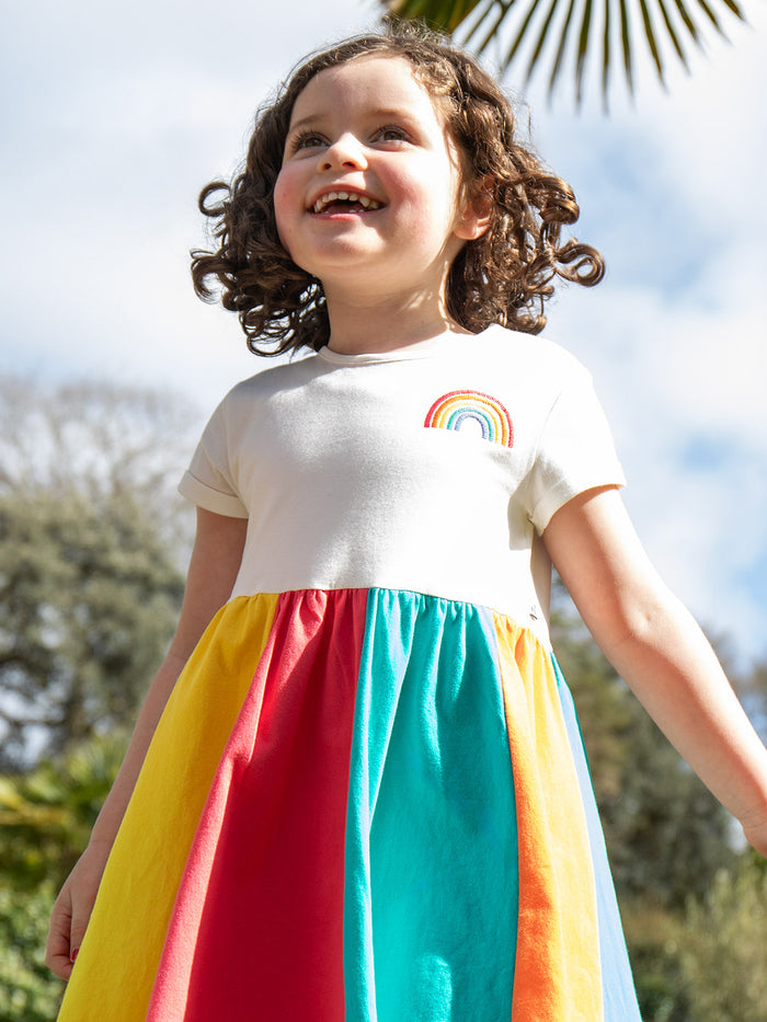 Rainbow Jersey Dress