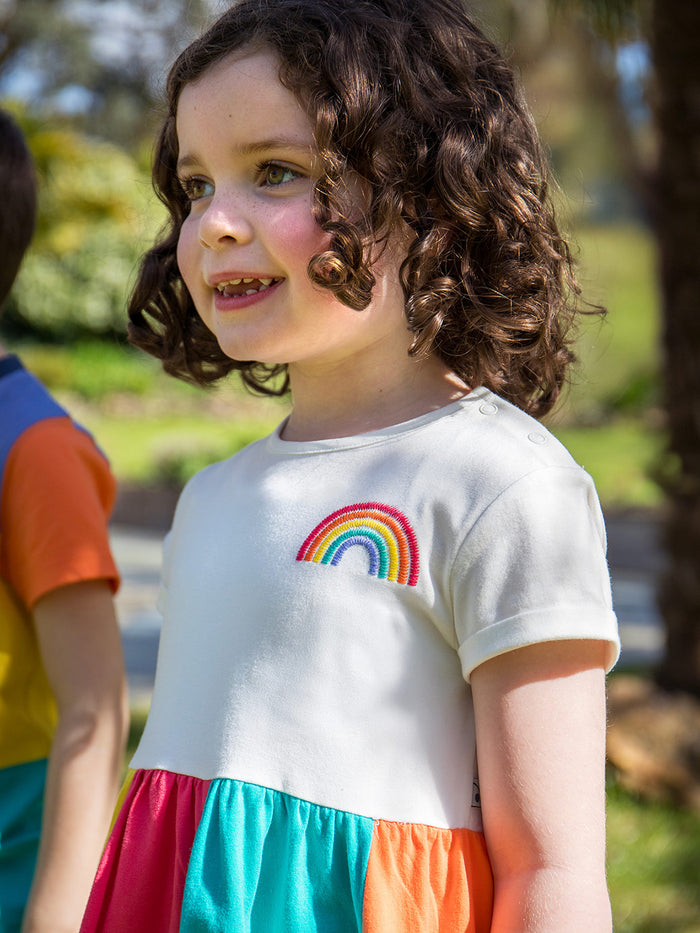 Rainbow Jersey Dress