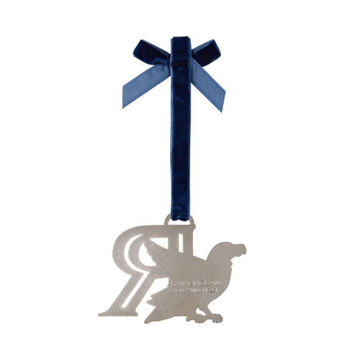 Ravenclaw 'R' Metal Ornament