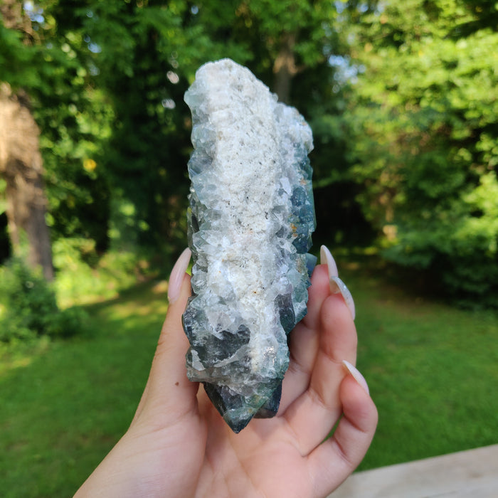 Raw Cubic Fluorite Cluster (#J4)