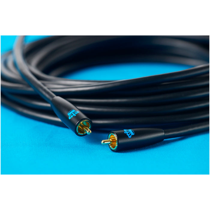 REL Commander .1/LFE 12 Metre Subwoofer Cable Black 12 Metre