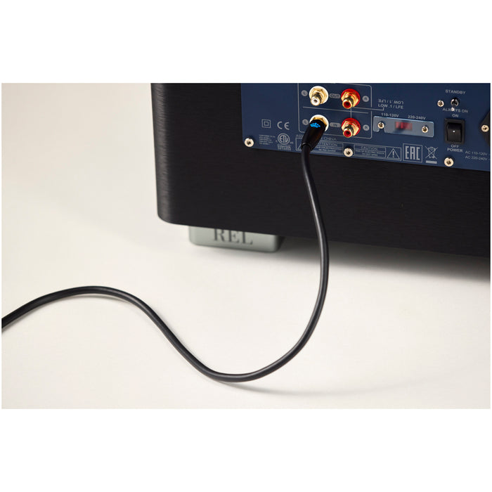REL Commander .1/LFE 5 Metre Subwoofer Cable Black 5 Metre