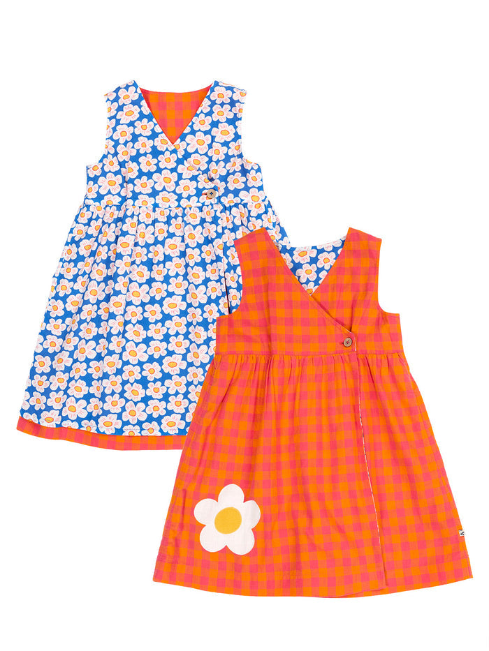 Rhea Reversible Wrap Dress