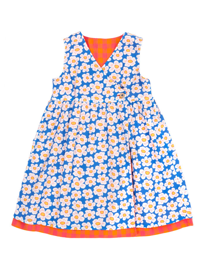 Rhea Reversible Wrap Dress