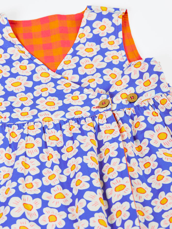 Rhea Reversible Wrap Dress