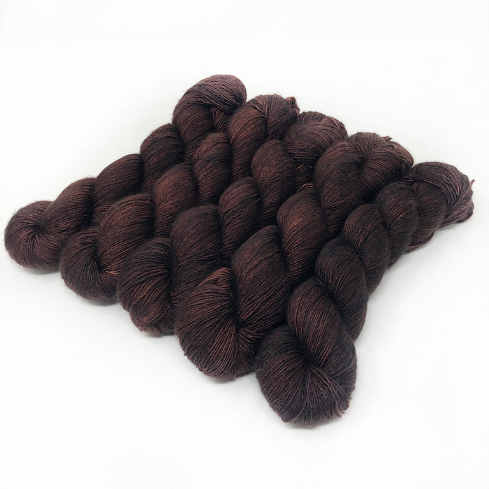 Roasted Chestnuts - wholesale- 70/30 merino silk single ply