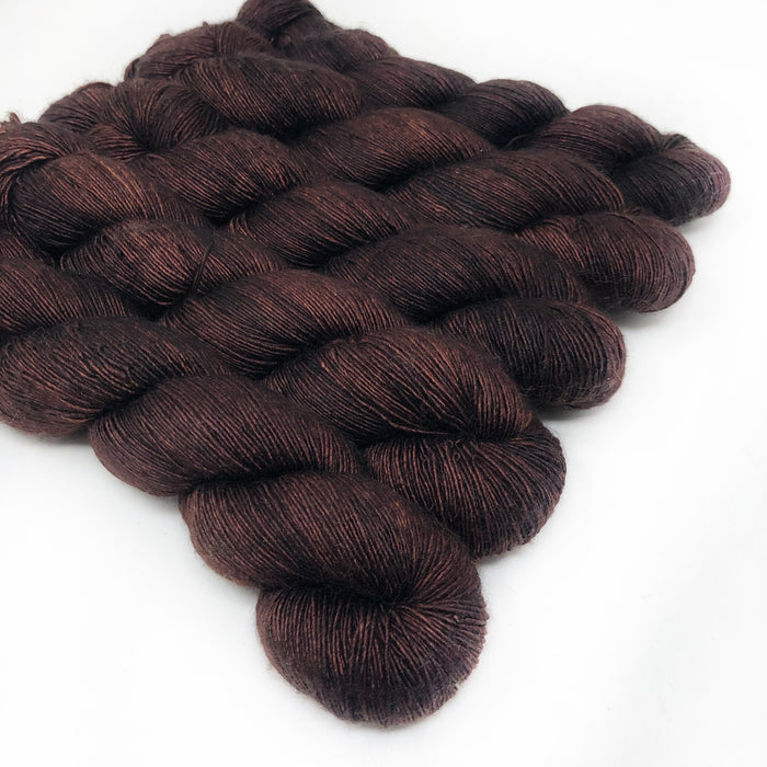 Roasted Chestnuts - wholesale- 70/30 merino silk single ply