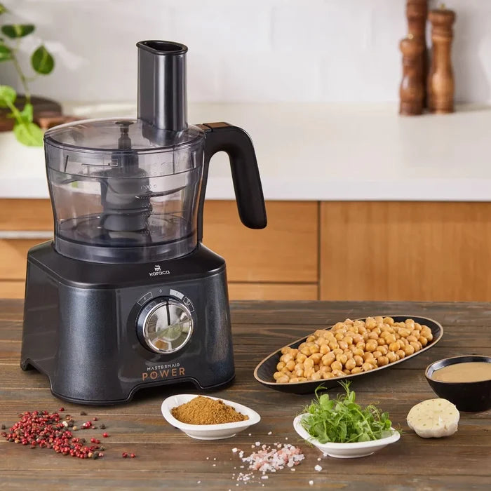 Robot multifonctions Karaca Mastermaid Power Max 11 en 1, 2500 W, noir brillant