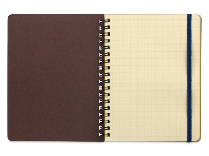 Rollbahn Cap-Martin Spiral Notebook Blue